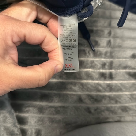 Navy Lace Bathing suit bottom - Picture 5 of 5